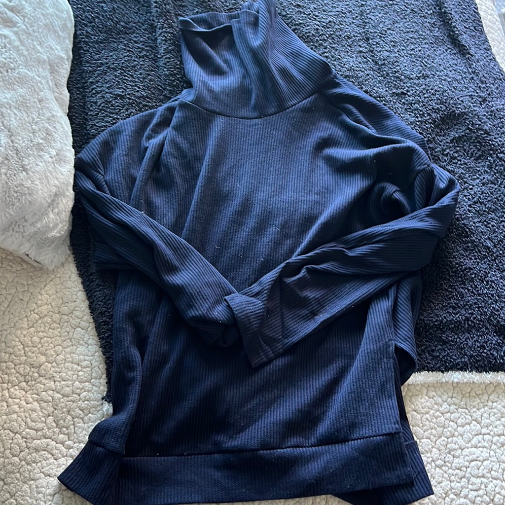 Turtle Neck Top Euc